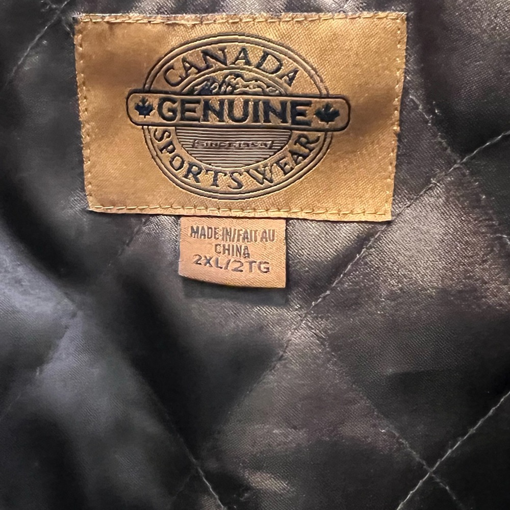 Big Oversized Bomber style leather jacket - Picture 4 of 4